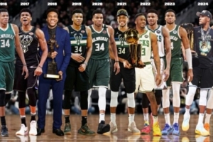 字母哥的密尔沃基13年！菜鸟➡️MVP➡️总冠军+FMVP➡️不欢而散