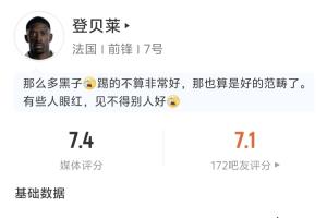 助攻破僵！登贝莱全场数据：1助攻 2射0正 2尝试过人1成功